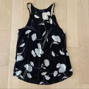Brandy Melville Floral Racerback Tank Top